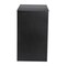 Flash Furniture Lotus Mini Fridge Bookshelf Storage Station Organizer with Cubbies in Black NAN-17300-BK-GG - alternate 4